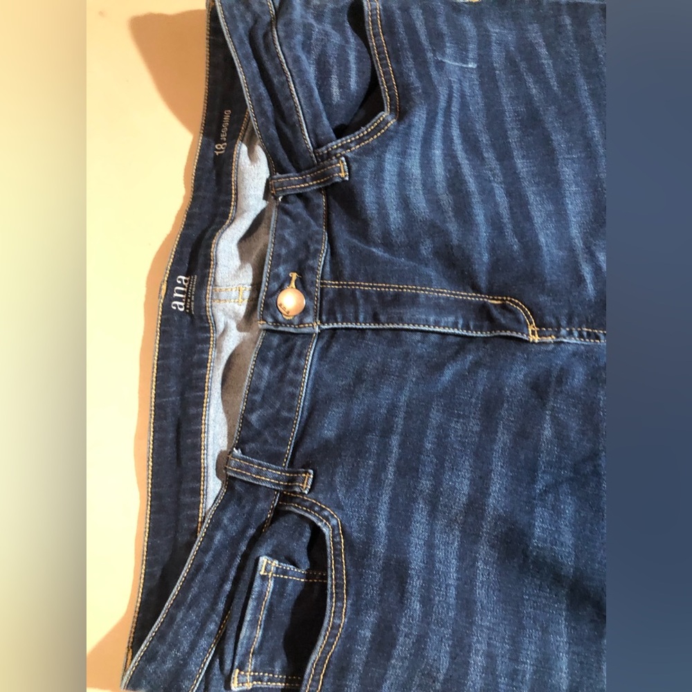 A.N.A Distressed Jeggings size 18